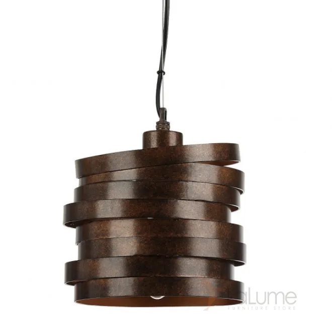Подвесной светильник Loft Rusty Ring Pendant Brown от LaLume