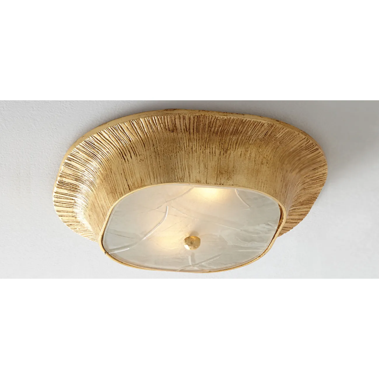 Потолочный светильник Utopia Round Sconce Gold designed by Kelly Wearstler от LaLume