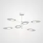 Люстра на штанге INGEL D90 6 lamps White от ImperiumLoft