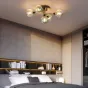 Подвесная люстра NEXO 9 Прозрачный, Серебро от ImperiumLoft