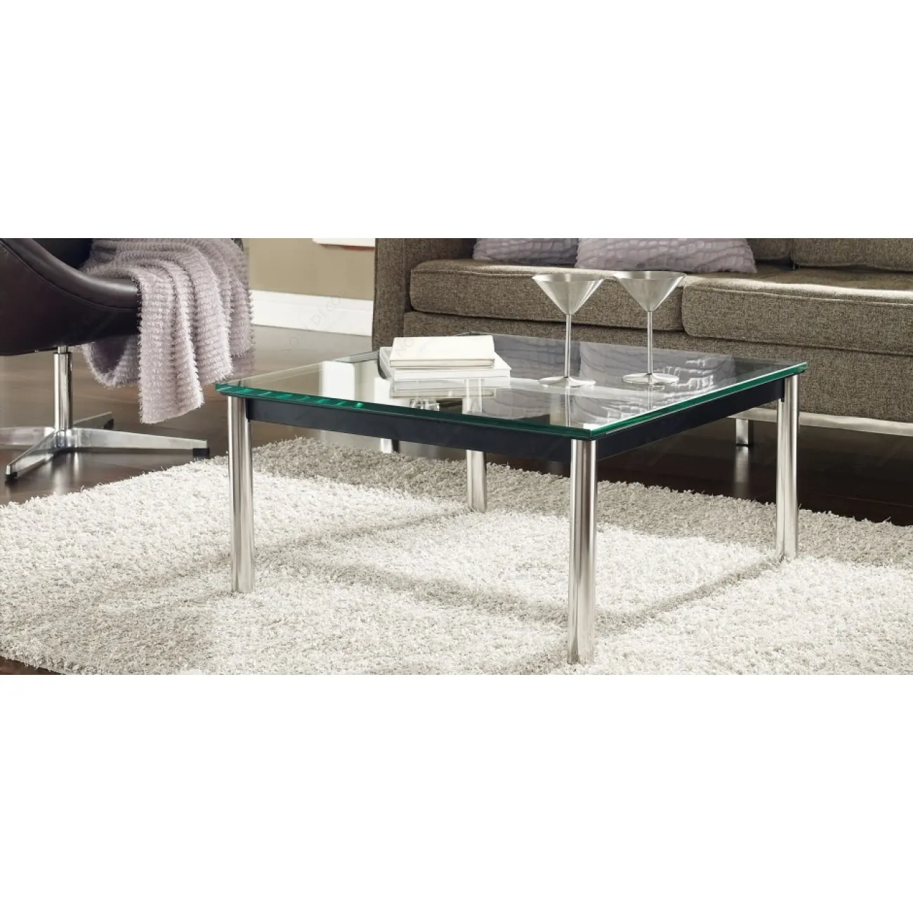 Стол LC10 Table designed by Le Corbusier		 in 1929 от LaLume