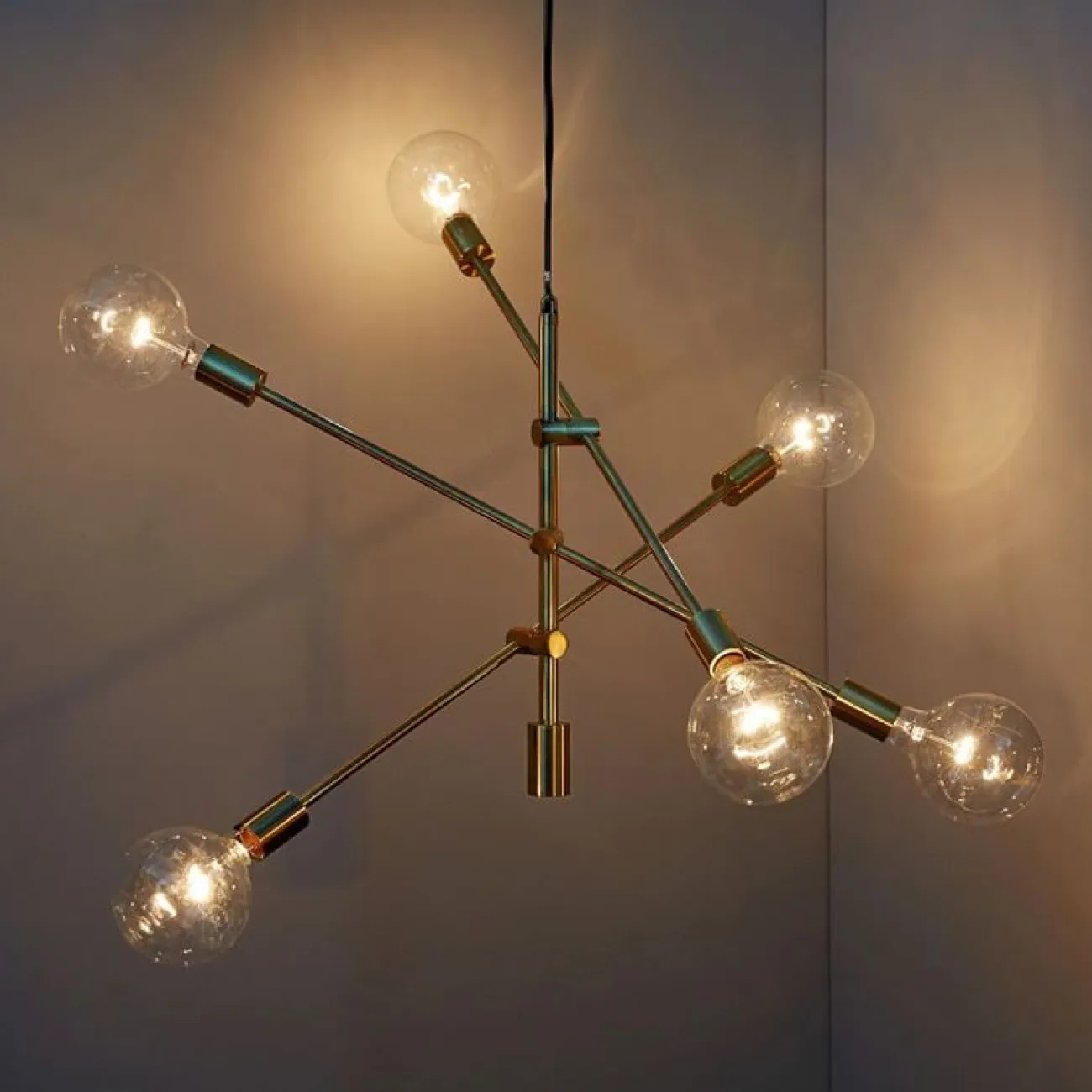 Подвесная люстра ARM1 Белый от ImperiumLoft