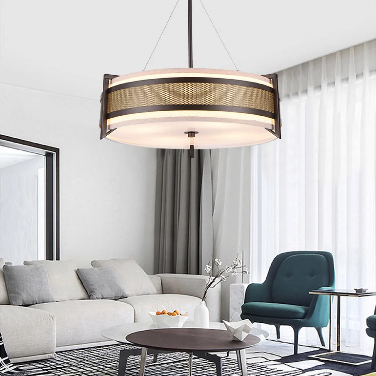 Подвесная люстра LORNA D70 от ImperiumLoft