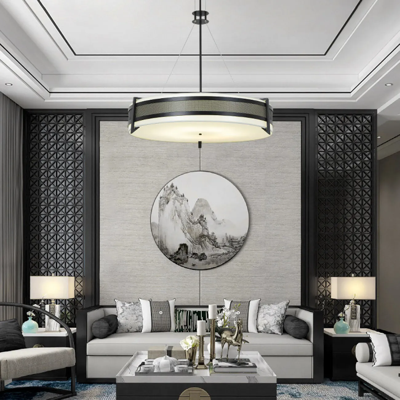 Подвесная люстра LORNA D70 от ImperiumLoft