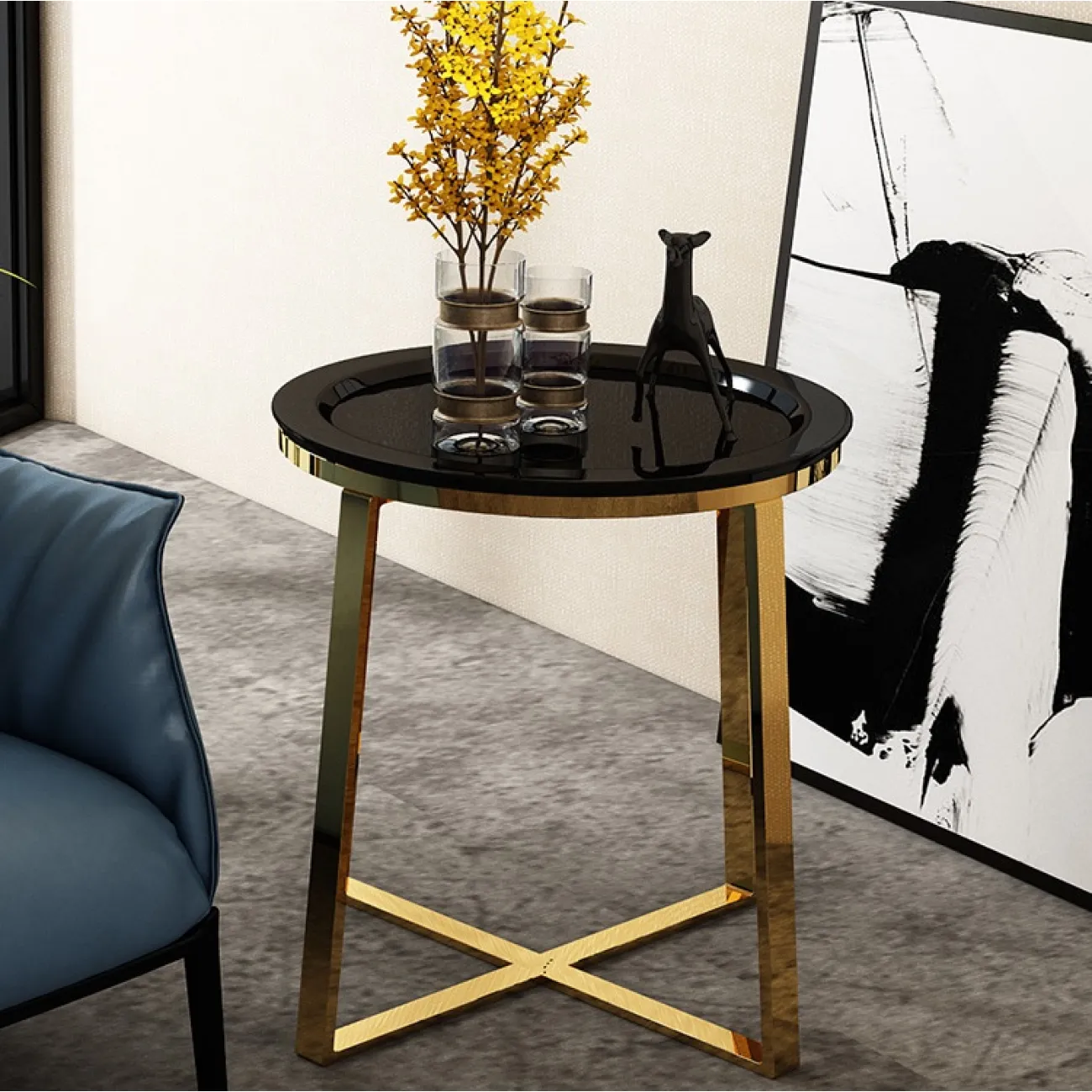 Дизайнерский журнальный столик LaLume-AP00137