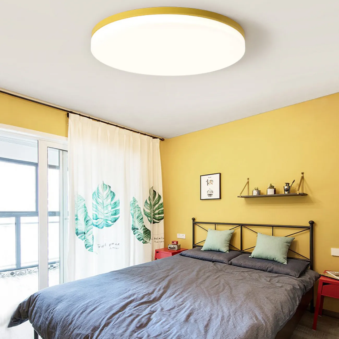 Потолочный светильник DISC HALF D26 Green от ImperiumLoft