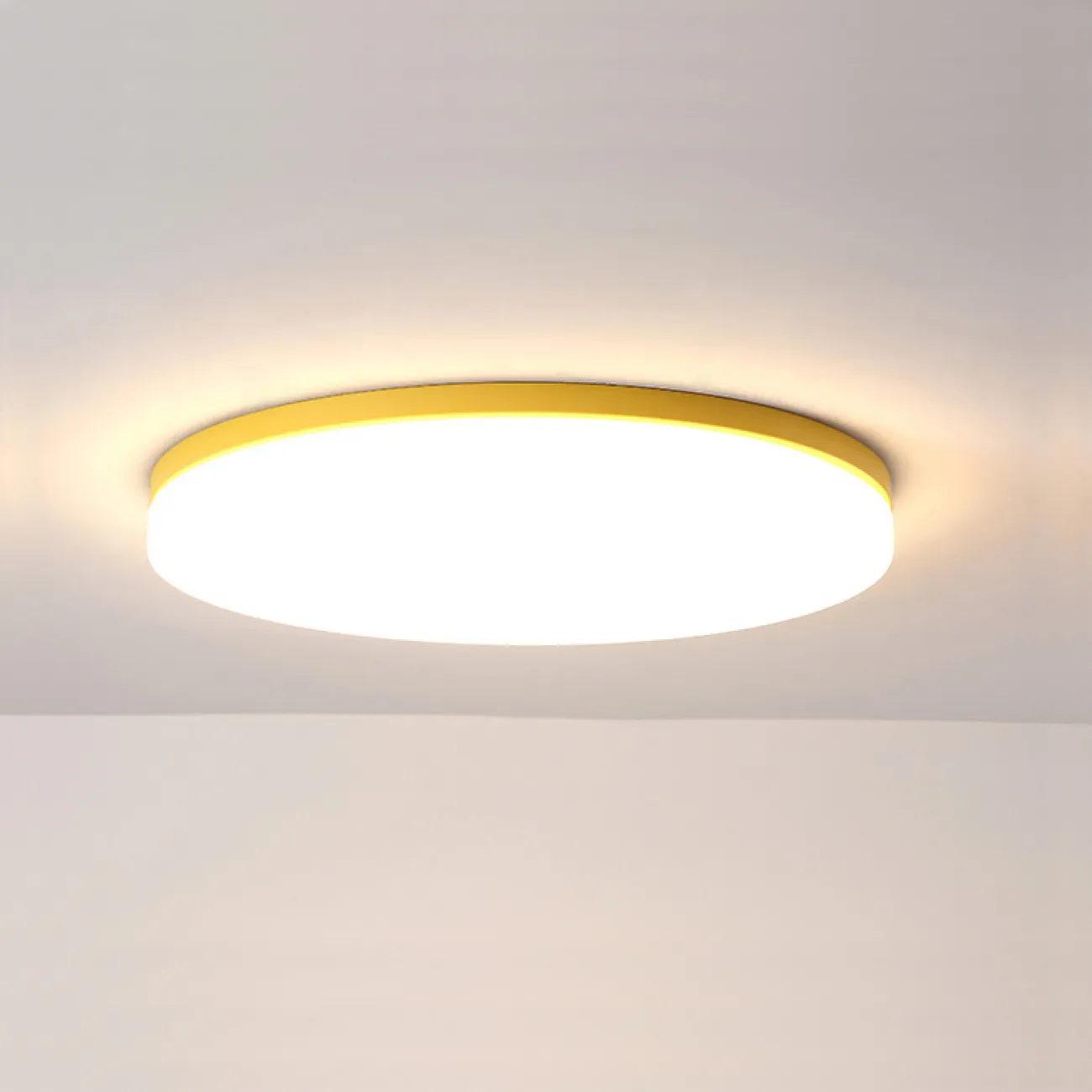 Потолочный светильник DISC HALF D26 Yellow от ImperiumLoft