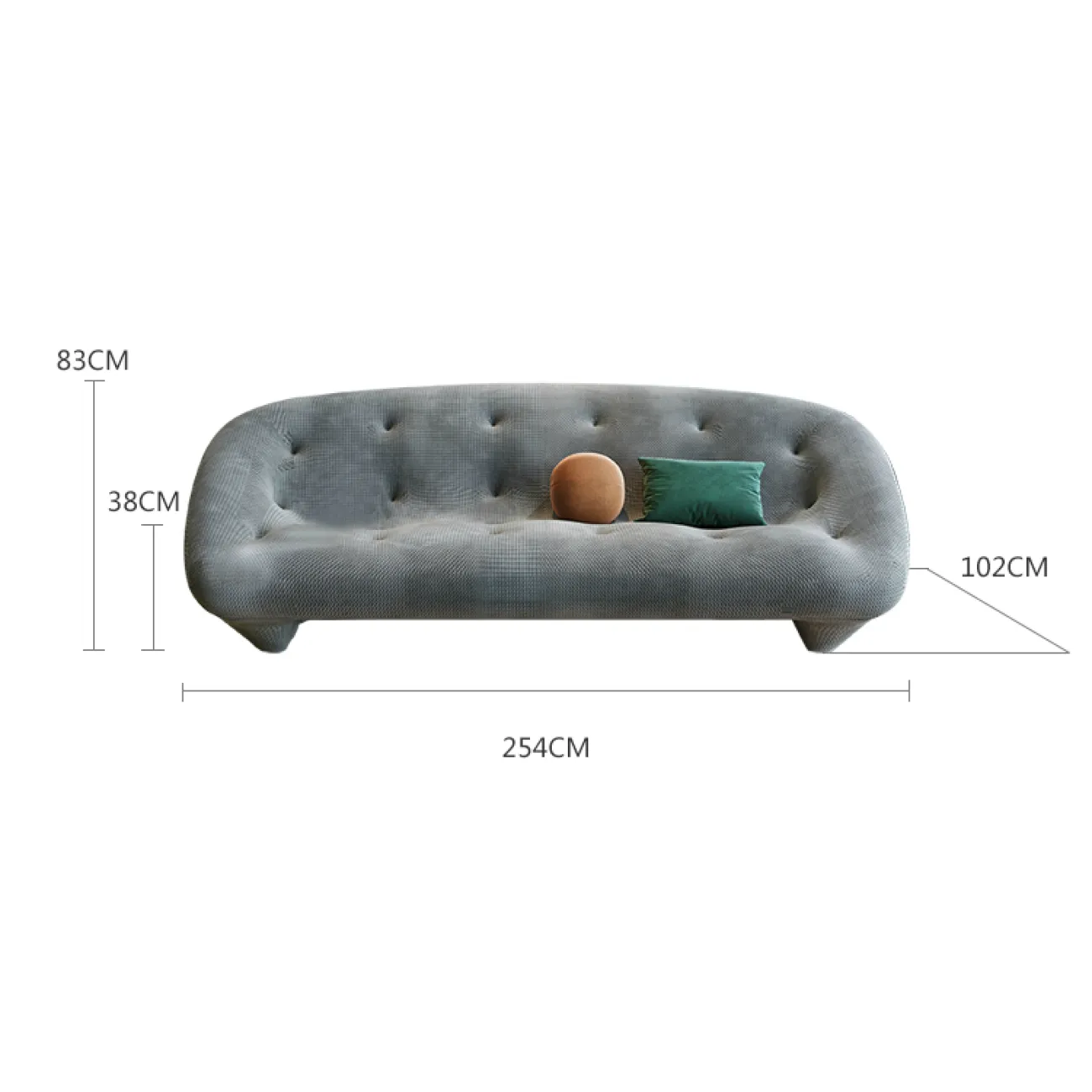 Дизайнерский диван LaLume-DV00143