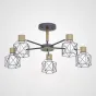 Потолочная люстра CORF B3 Gray 5 lamps от ImperiumLoft