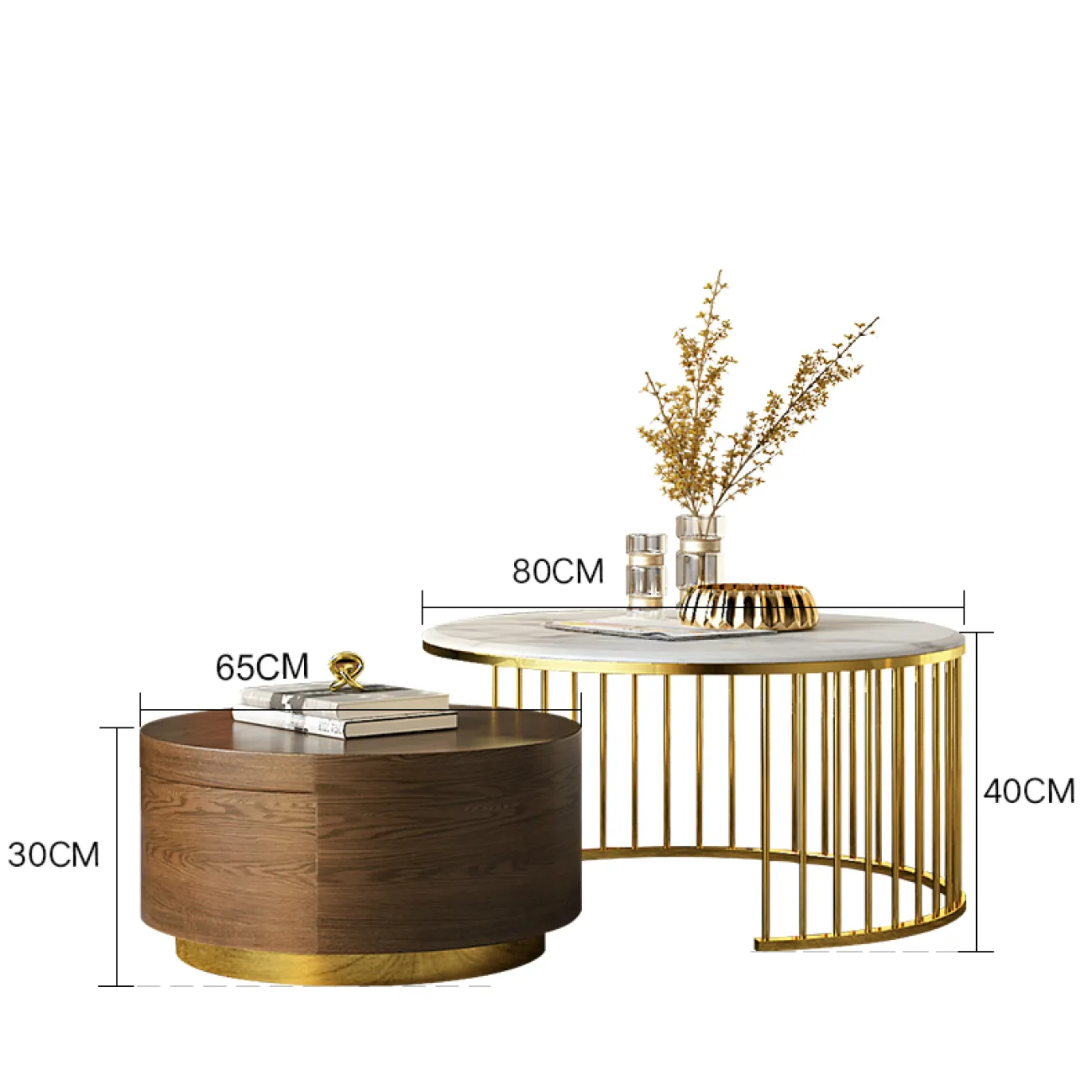 Журнальный дизайнерский столик 2462-AP00303