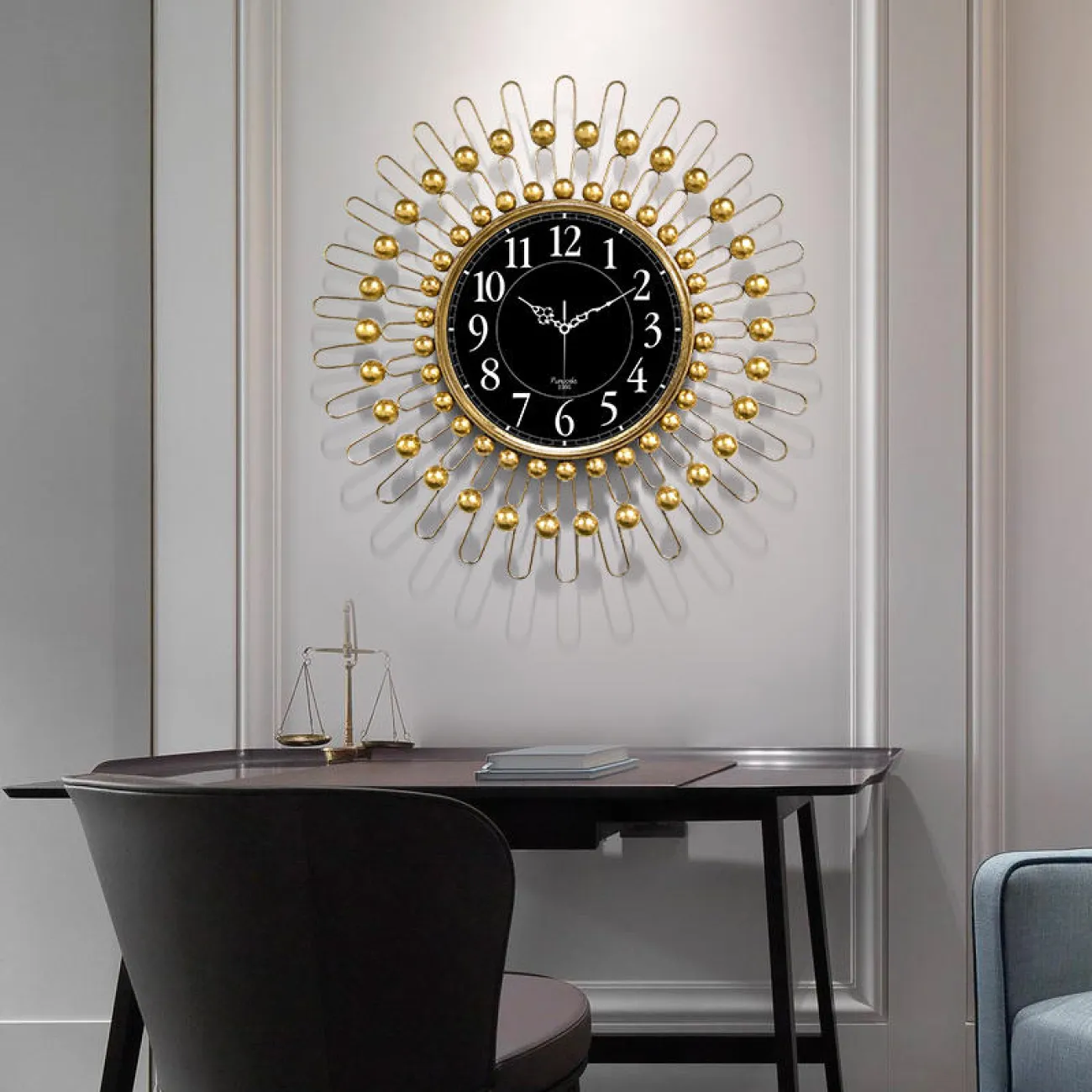 Дизайнерский настенный декор часы LaLume-KKK00383