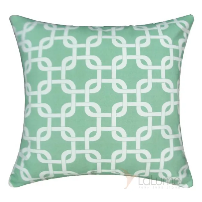 Подушка Бирюзовый орнамент от LaLume