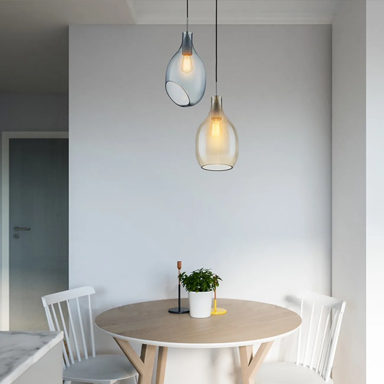 Подвесной светильник LOVISA A Blue от ImperiumLoft