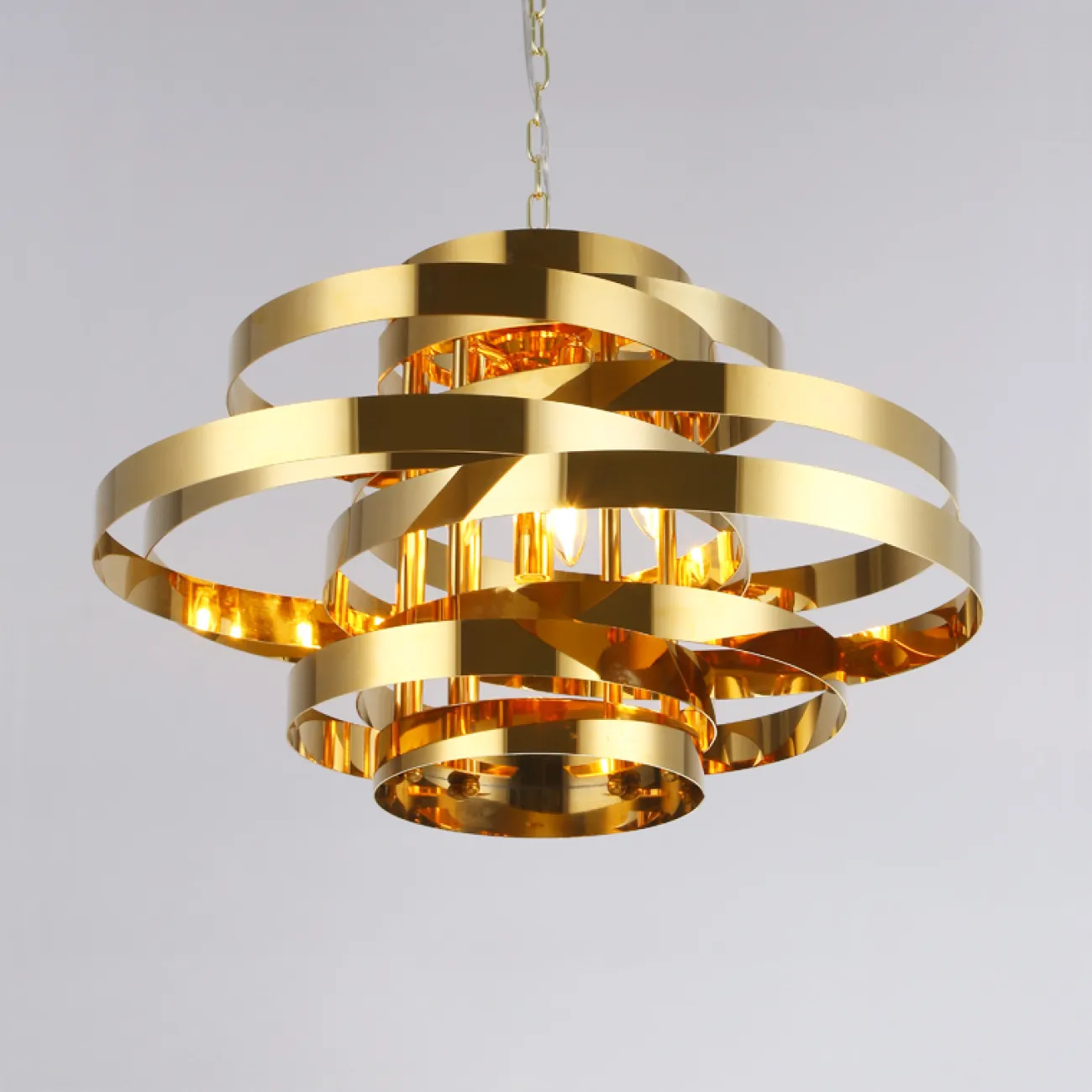 Люстра Golden Tornado Chandelier от ImperiumLoft Люстра Golden Tornado Chandelier от ImperiumLoft