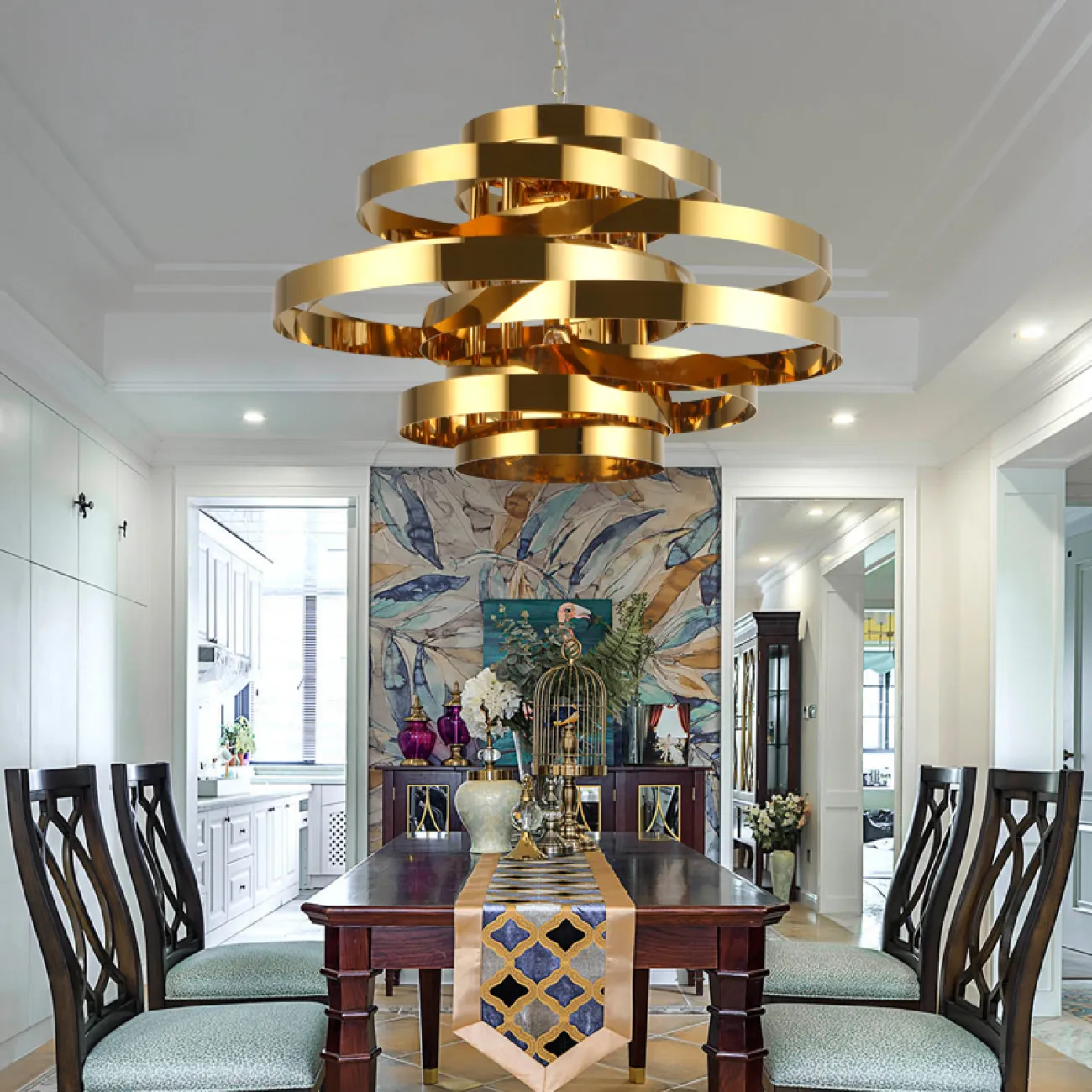 Люстра Golden Tornado Chandelier от ImperiumLoft Люстра Golden Tornado Chandelier от ImperiumLoft