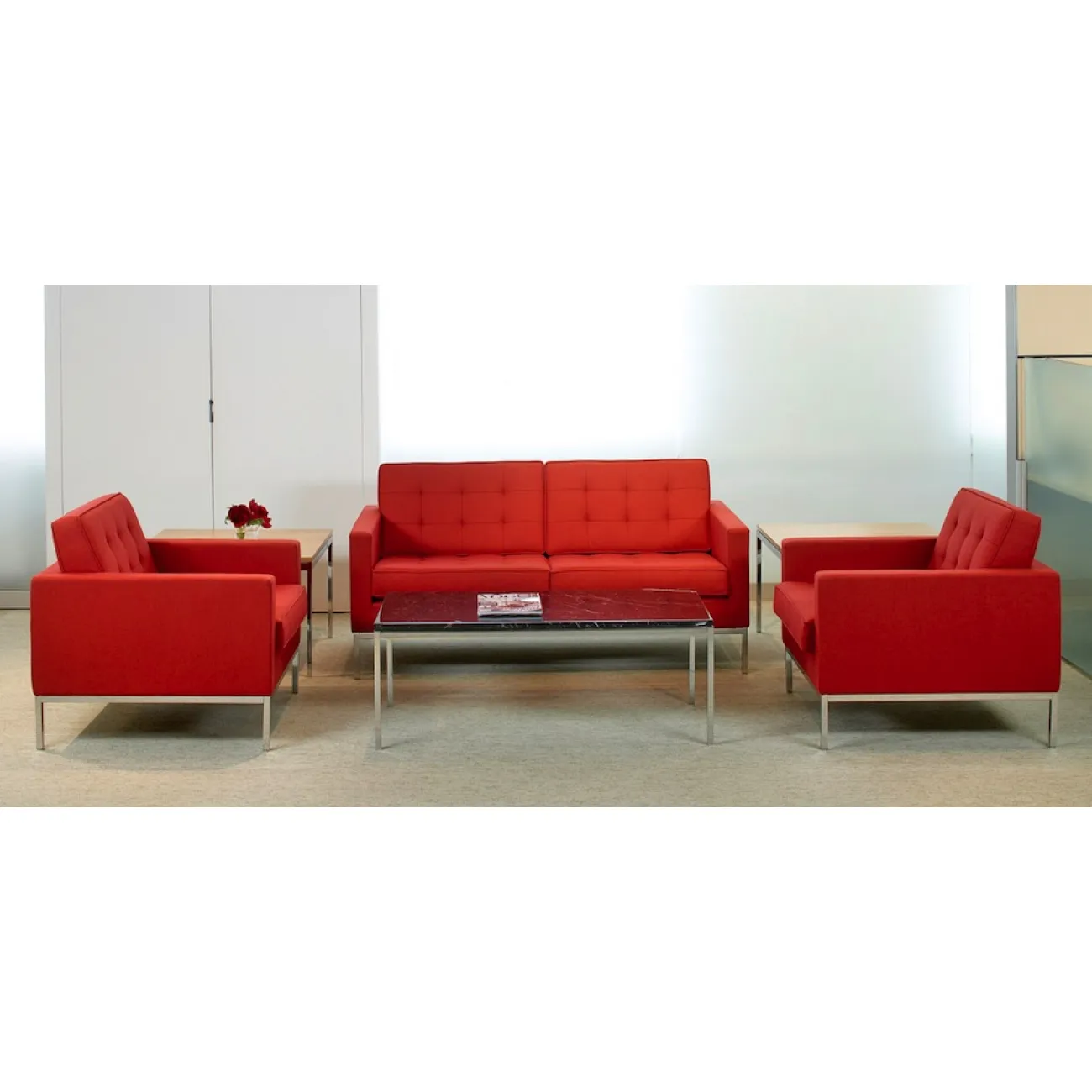 Кресло Knoll Lounge Chair designed by Florence Knoll		 in 1954 от LaLume