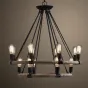 Люстра Round Tube Double Loft Rope Light от LaLume