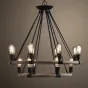 Люстра Round Tube Double Loft Rope Light от LaLume