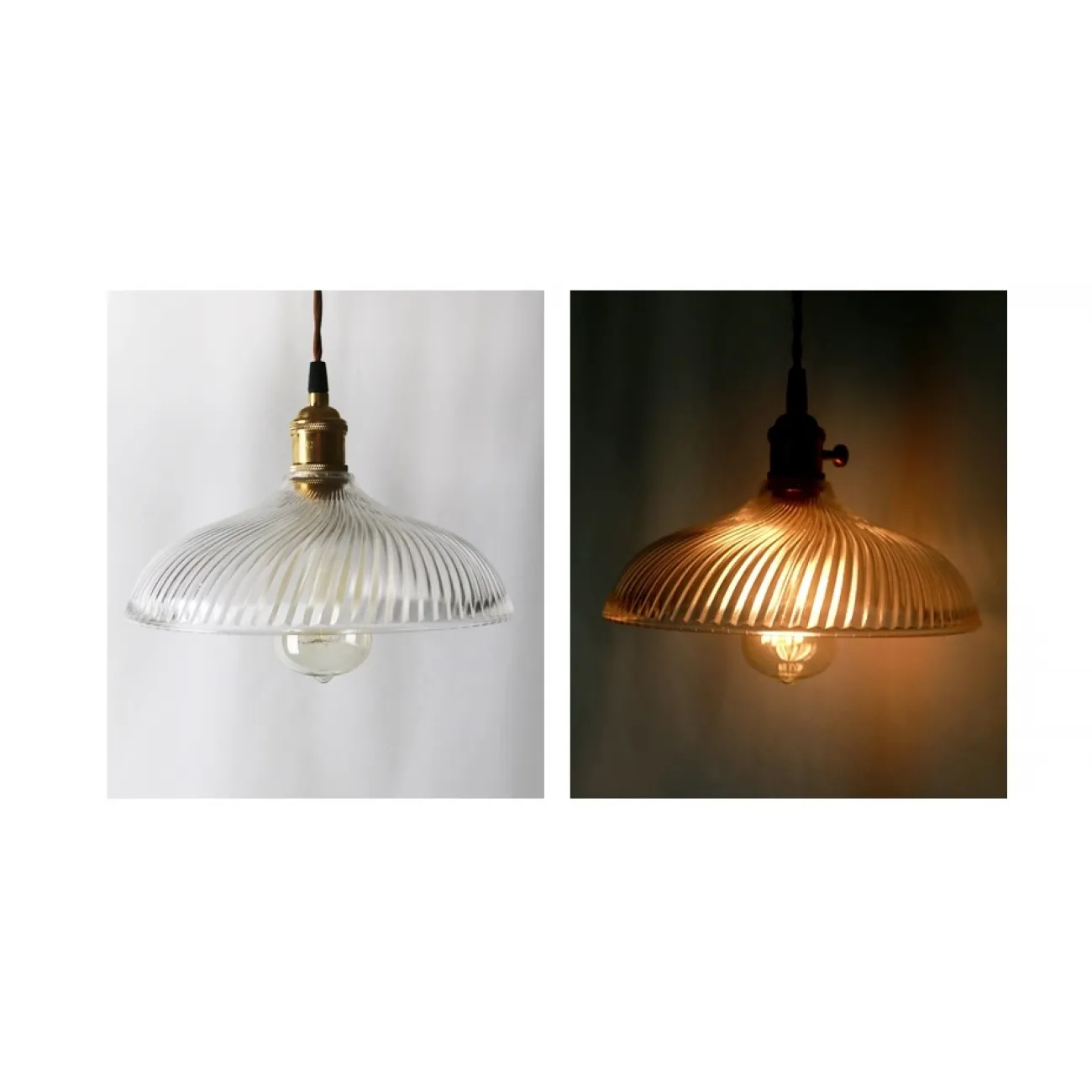 Потолочный светильник Loft Industrial Glass lamp от LaLume
