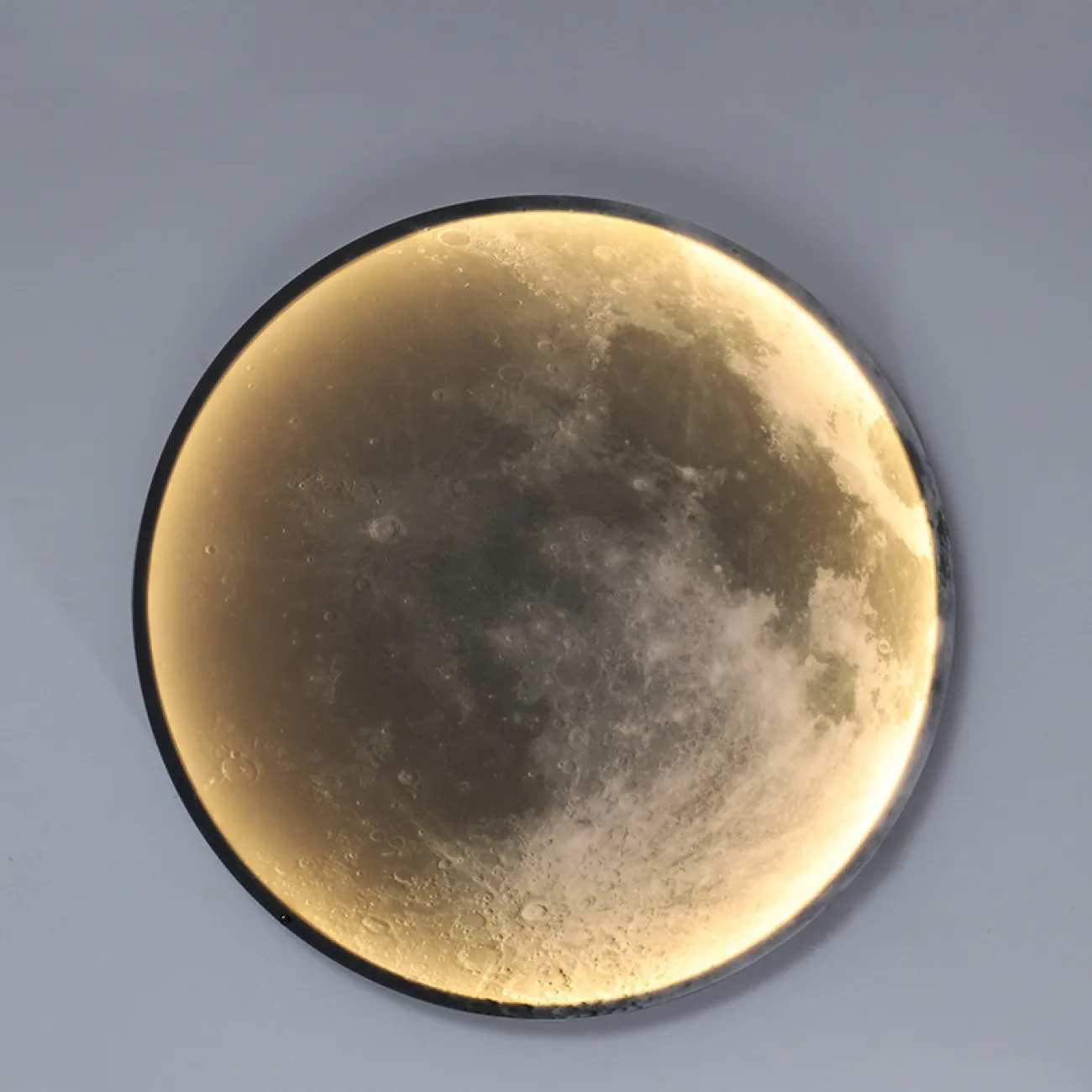 Круглый настенный светильник с изображением Луны COSMOS MOONLIGHT D50 3000К