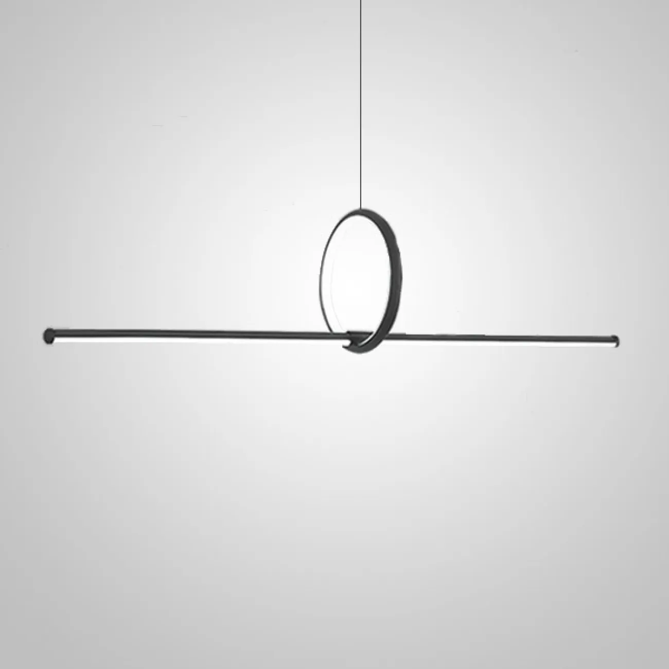 Подвесной светильник MOFFIT LONG L120 Black от ImperiumLoft