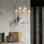 Бра со стеклянными выгнутыми плафонами вытянутой цилиндрической формы CONCORD WALL D28