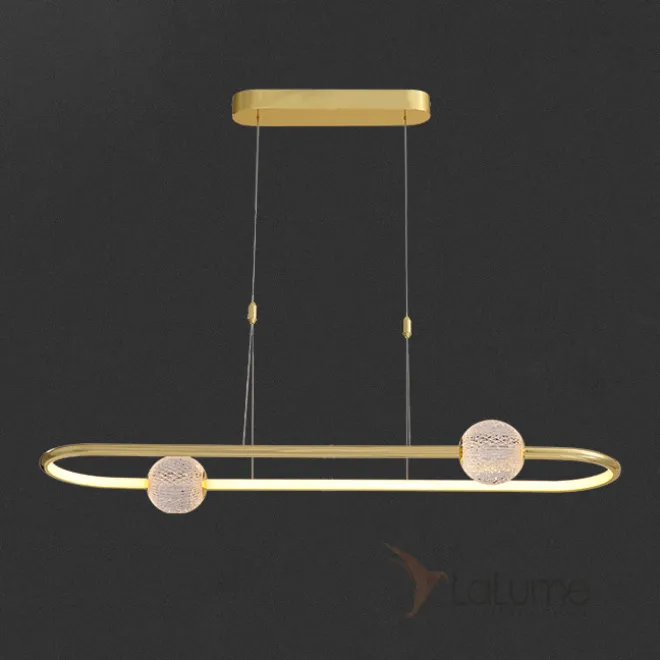 Подвесной светильник STORMS LONG Gold от ImperiumLoft