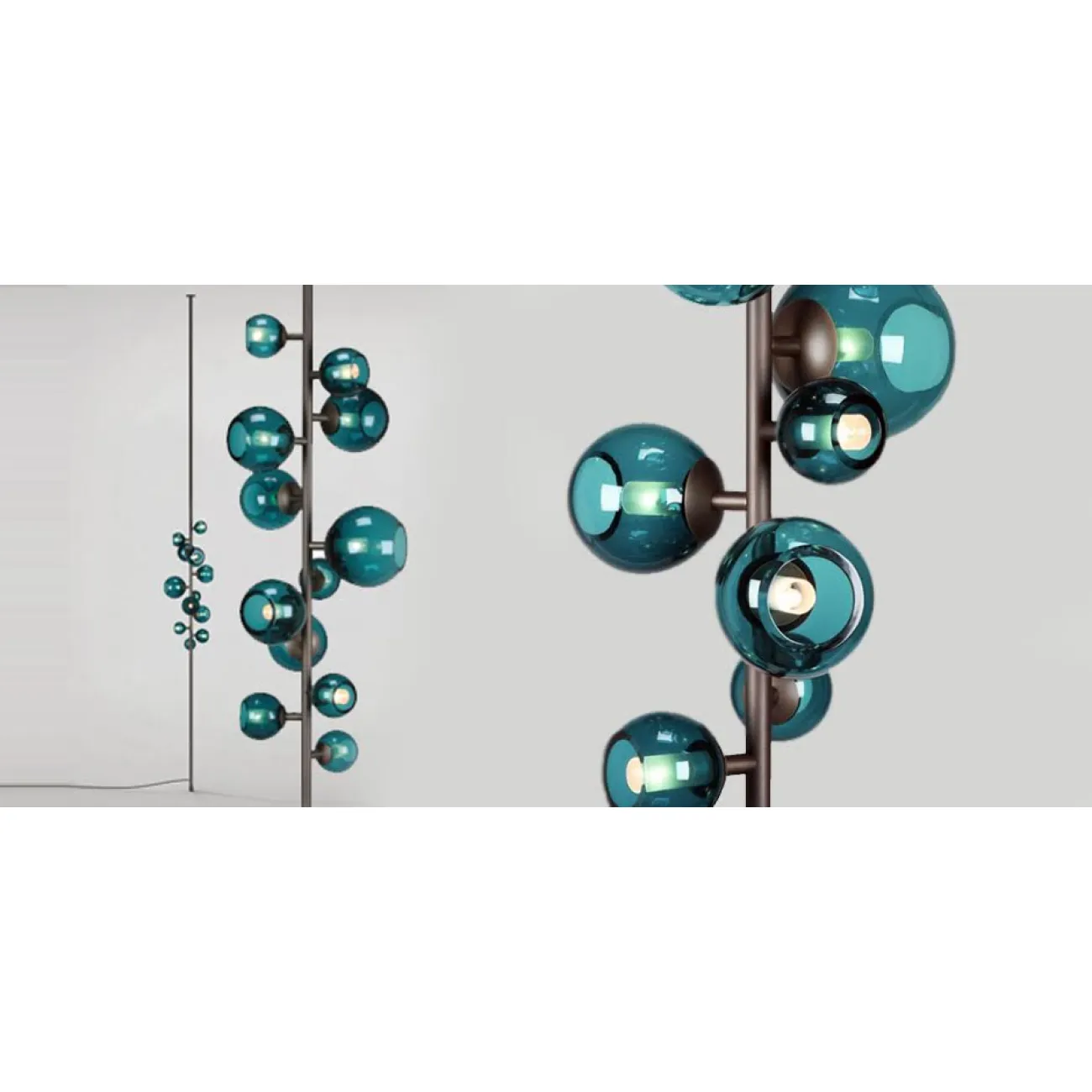 Торшер LAST NIGHT TOTEM floor lamp designed by Damien Langlois-Meurinne		 in 2013 от LaLume