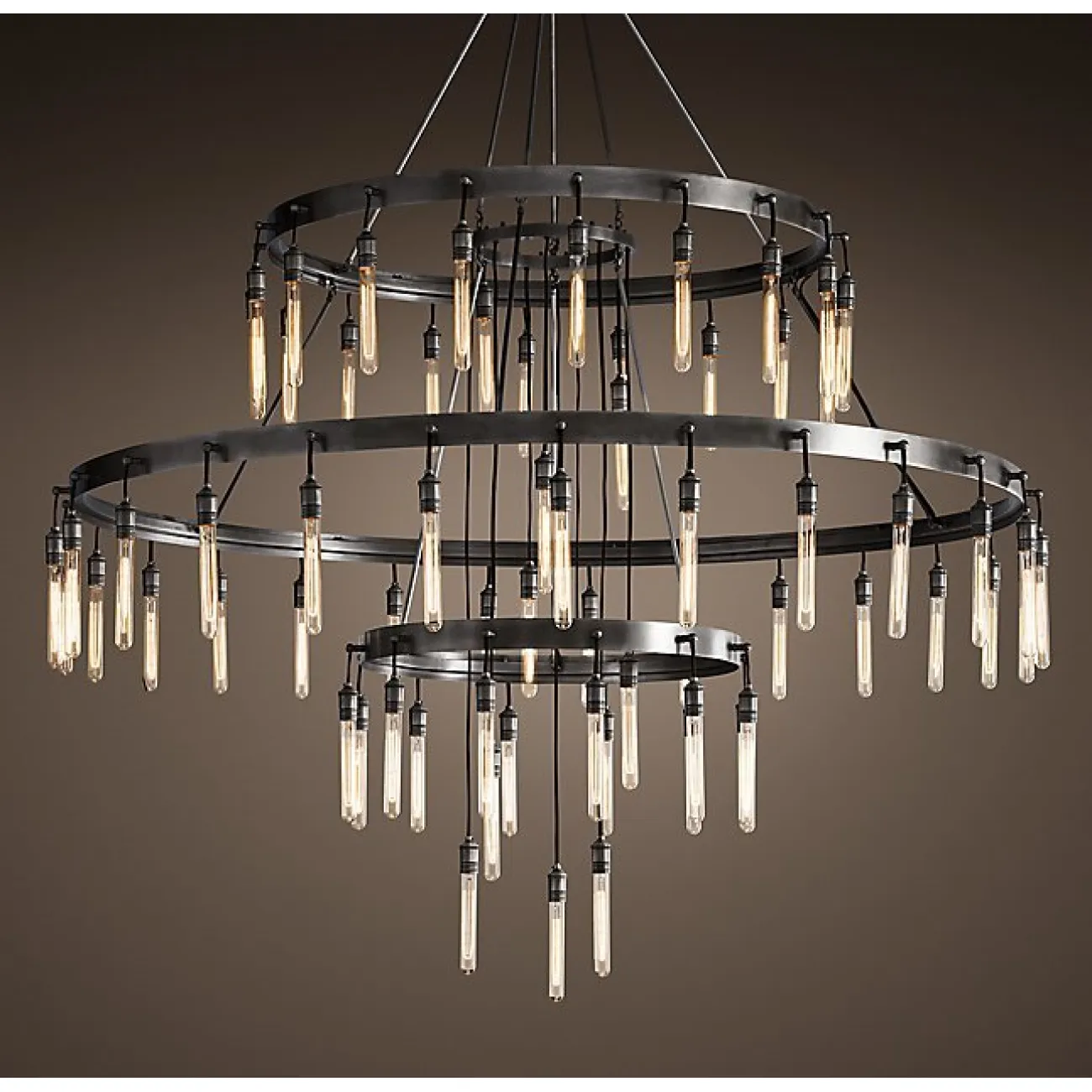 Люстра RH Axis Three-Tier Chandelier designed by Jon Sarriugarte от LaLume