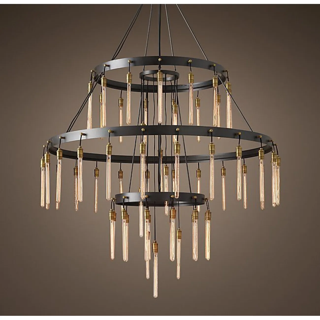 Люстра RH Axis Three-Tier Chandelier designed by Jon Sarriugarte от LaLume