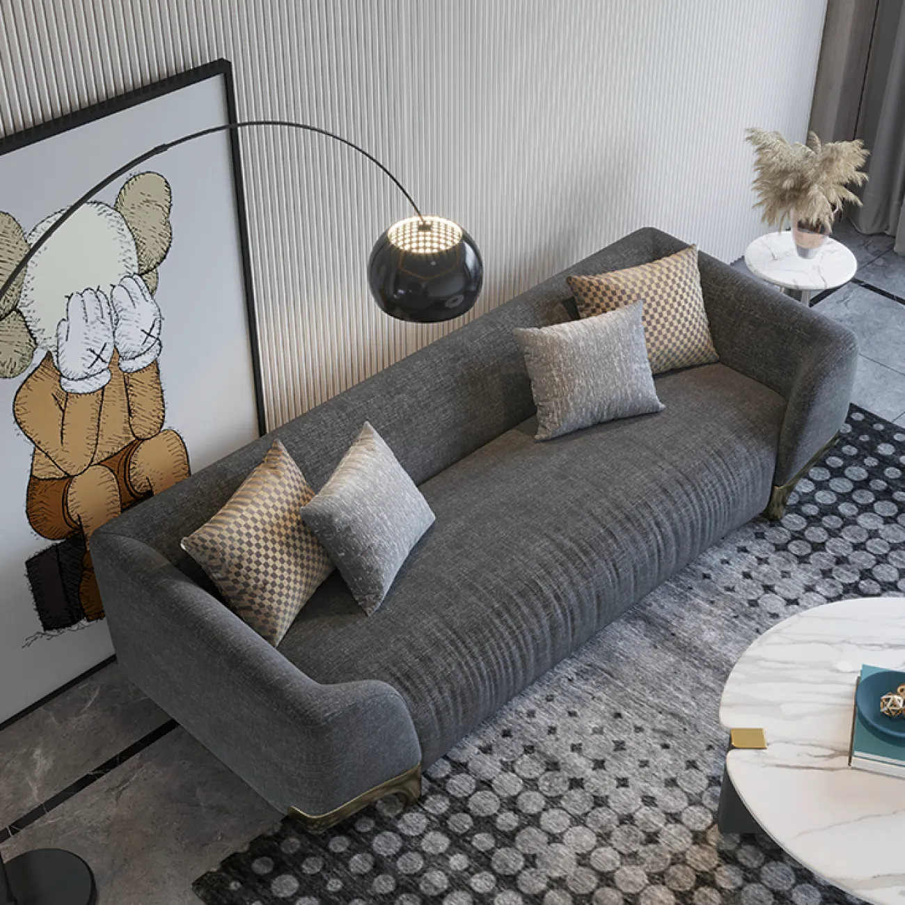 Дизайнерский диван LaLume-DV00141