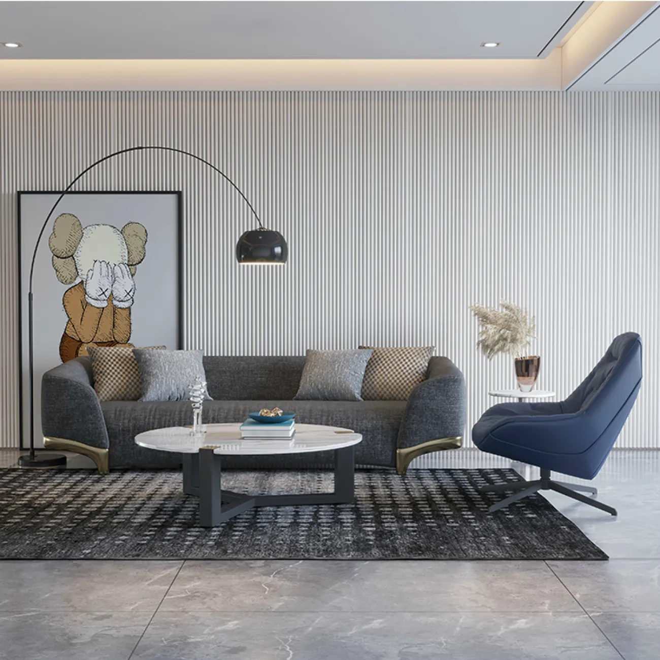 Дизайнерский диван LaLume-DV00141