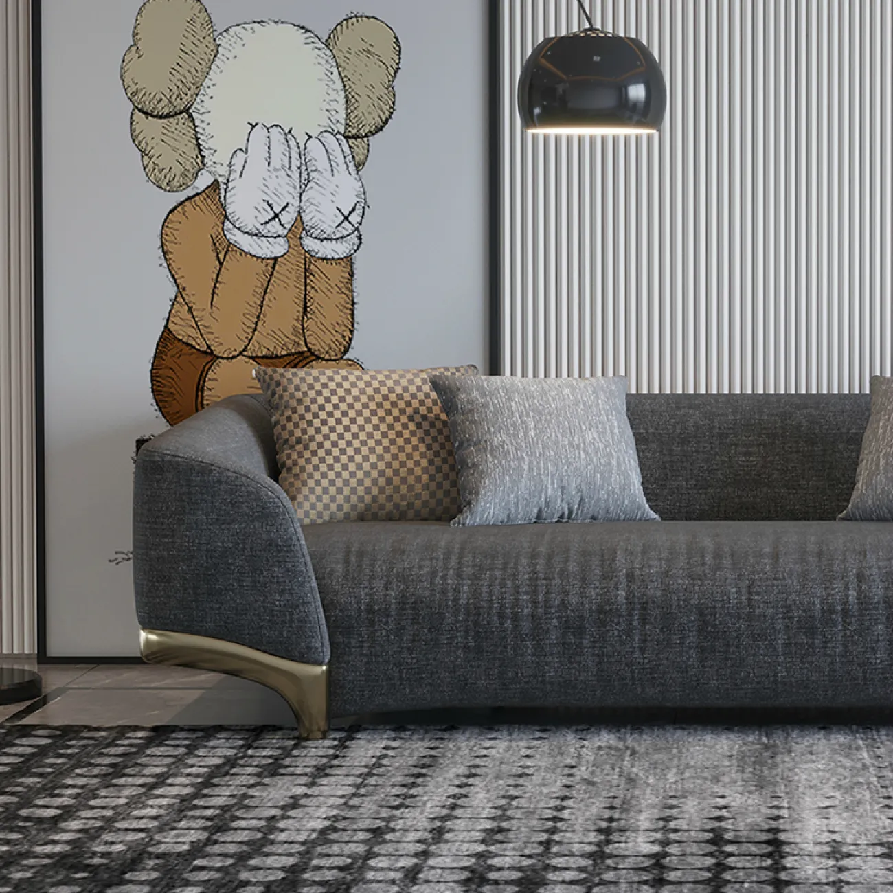 Дизайнерский диван LaLume-DV00141