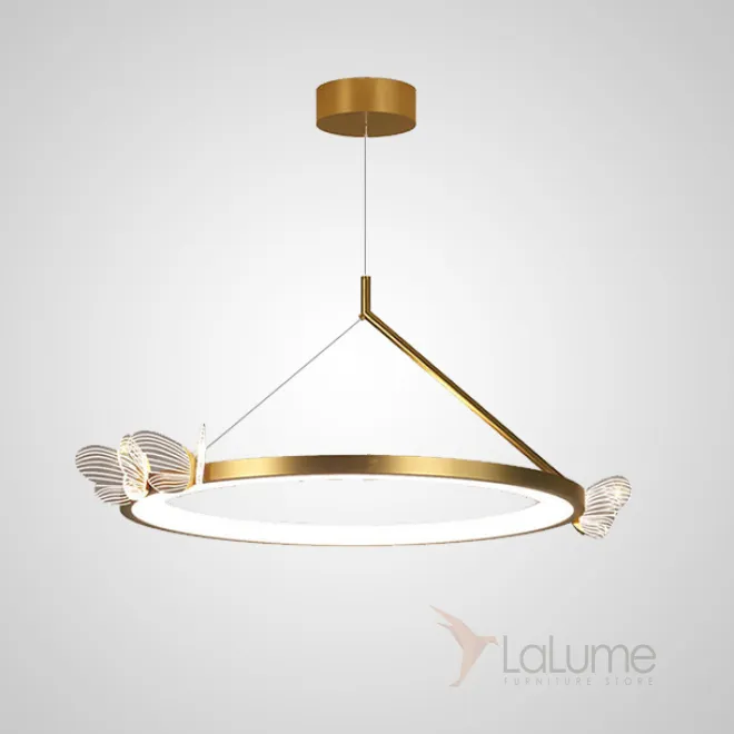 Подвесная люстра BABETTA CH C 3 бабочки от ImperiumLoft