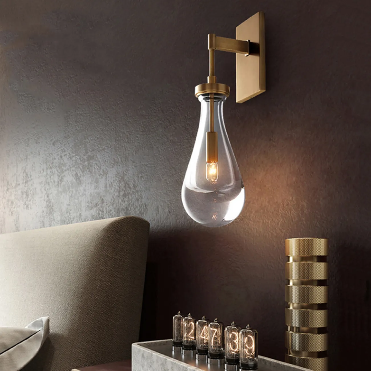 Настенный светильник MELANY WALL на подвесе от ImperiumLoft