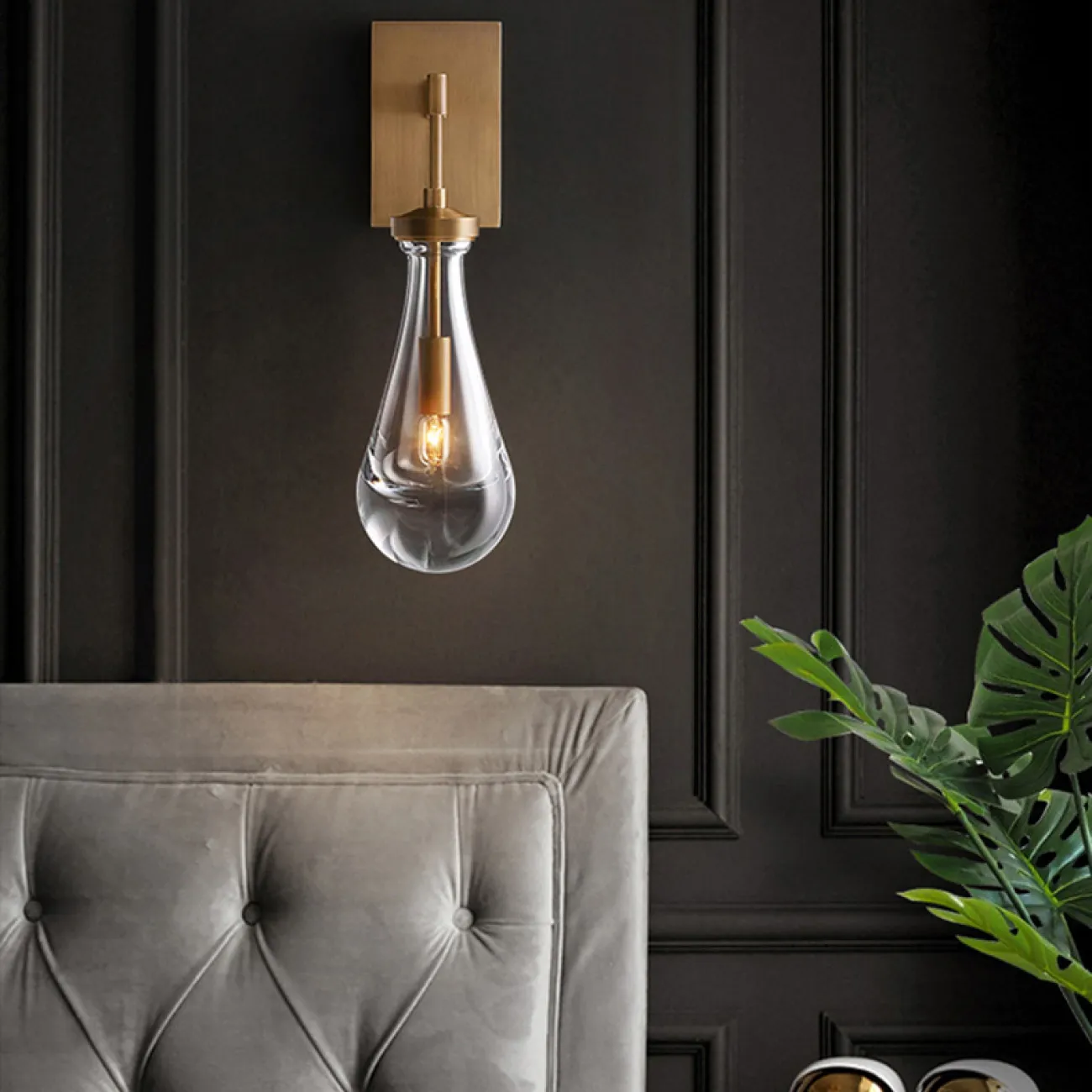 Настенный светильник MELANY WALL на подвесе от ImperiumLoft