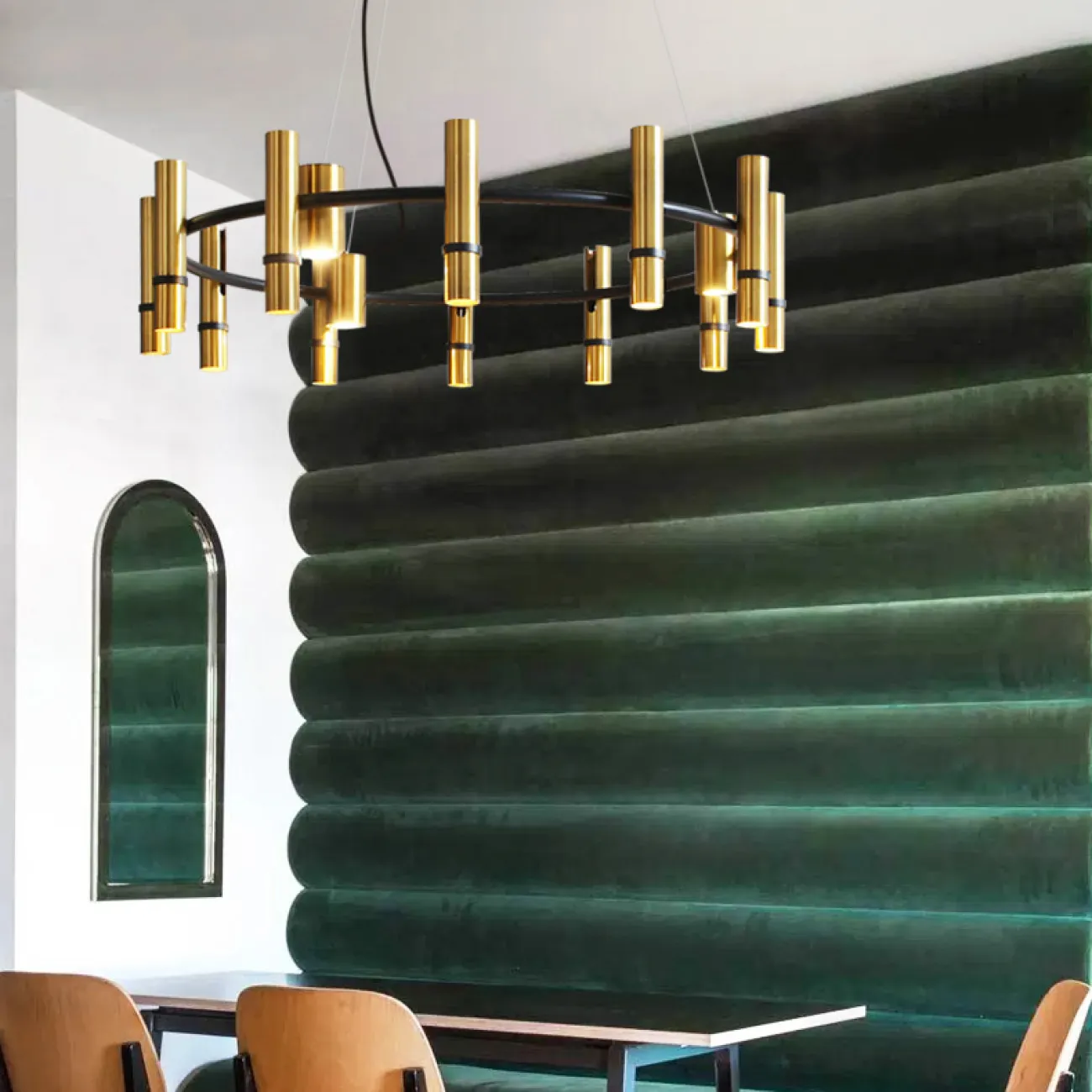 Подвесная кольцевая люстра REACT R D60 от ImperiumLoft