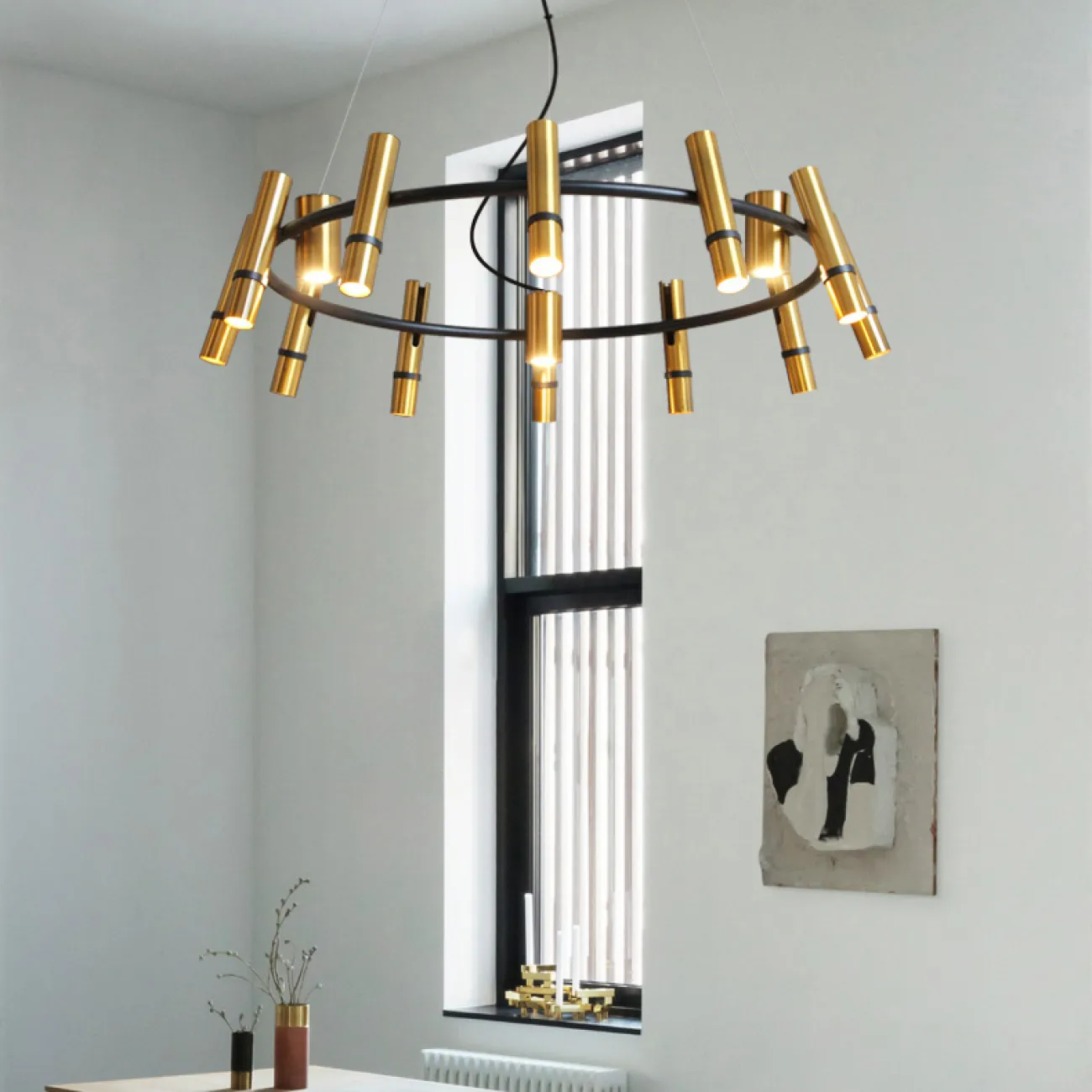 Подвесная кольцевая люстра REACT R D60 от ImperiumLoft