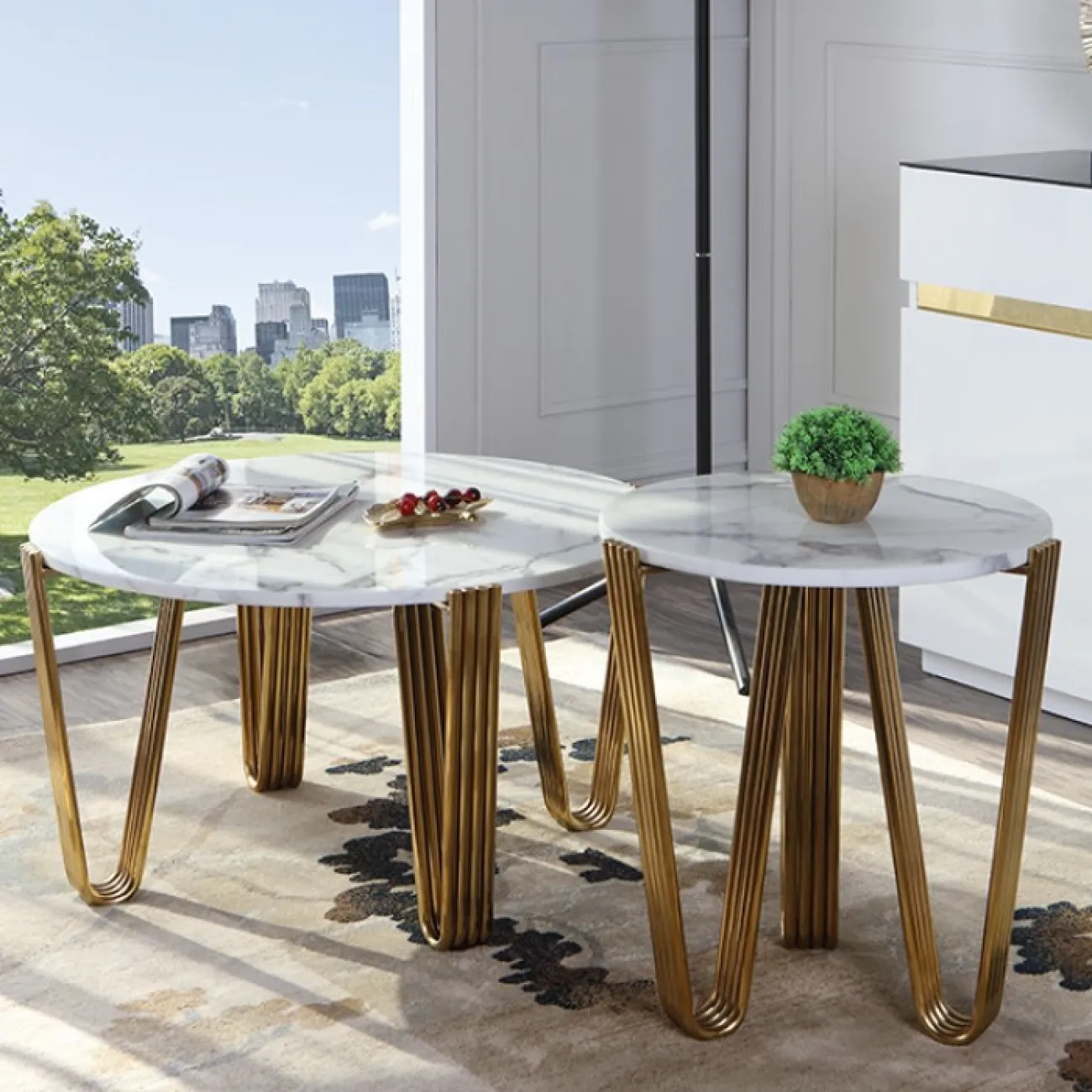 Дизайнерский журнальный столик LaLume-AP00189 Дизайнерский журнальный столик LaLume-AP00189