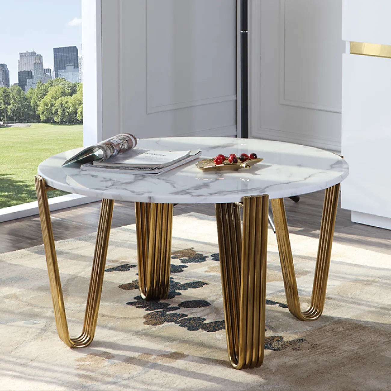 Дизайнерский журнальный столик LaLume-AP00189 Дизайнерский журнальный столик LaLume-AP00189