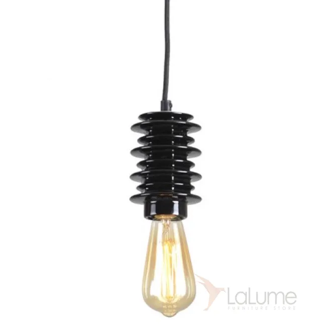 Подвесной светильник Insulator Pendant Black от LaLume Подвесной светильник Insulator Pendant Black от LaLume