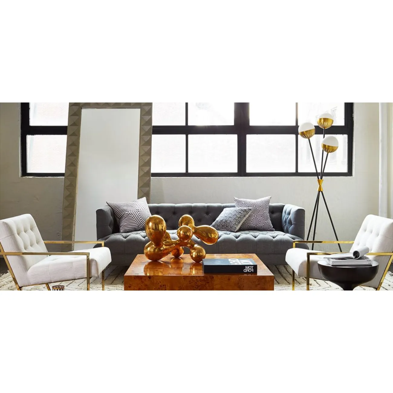 Торшер Caracas Tripod Floor Lamp от ImperiumLoft