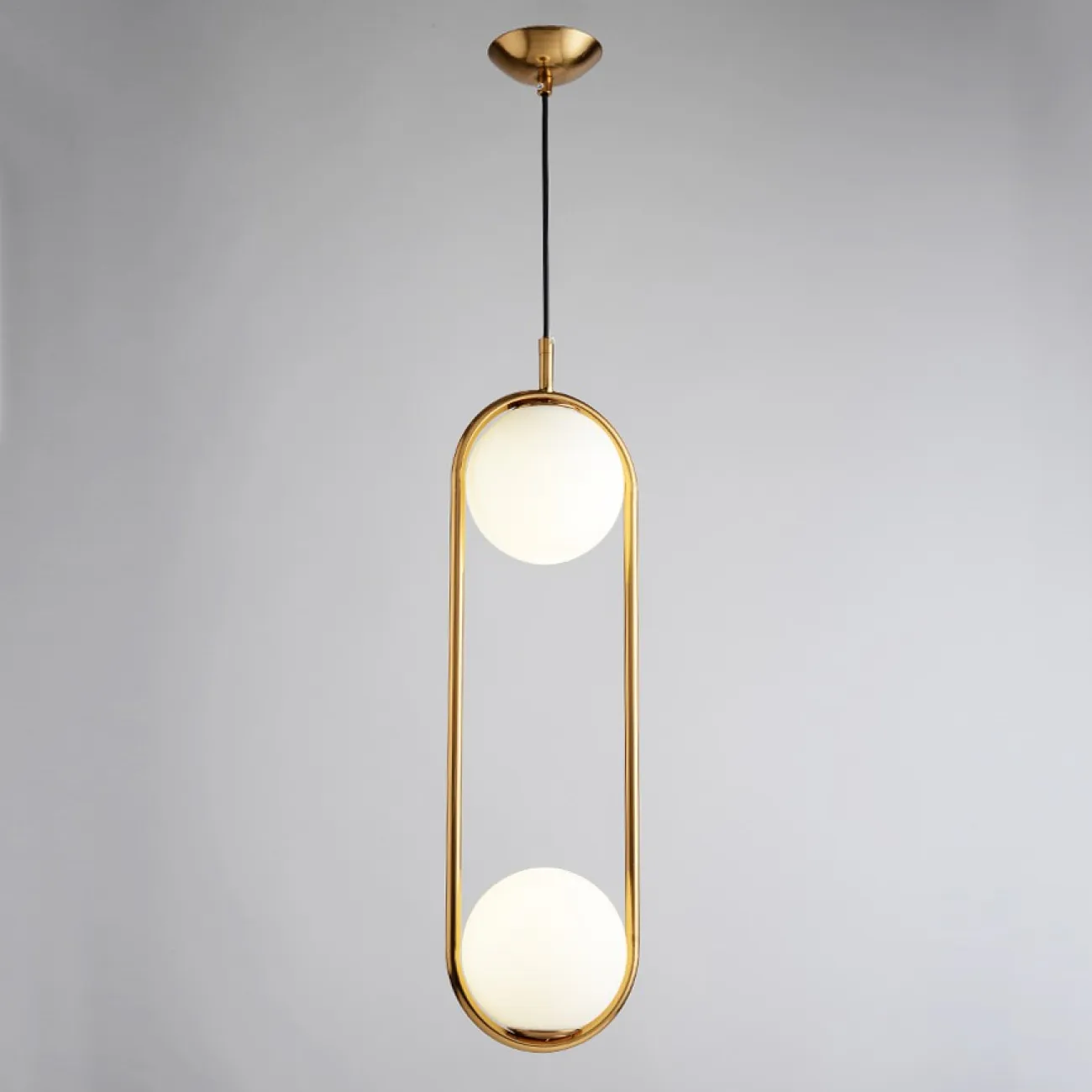 Подвесной светильник HOOP DUO Бронза от ImperiumLoft