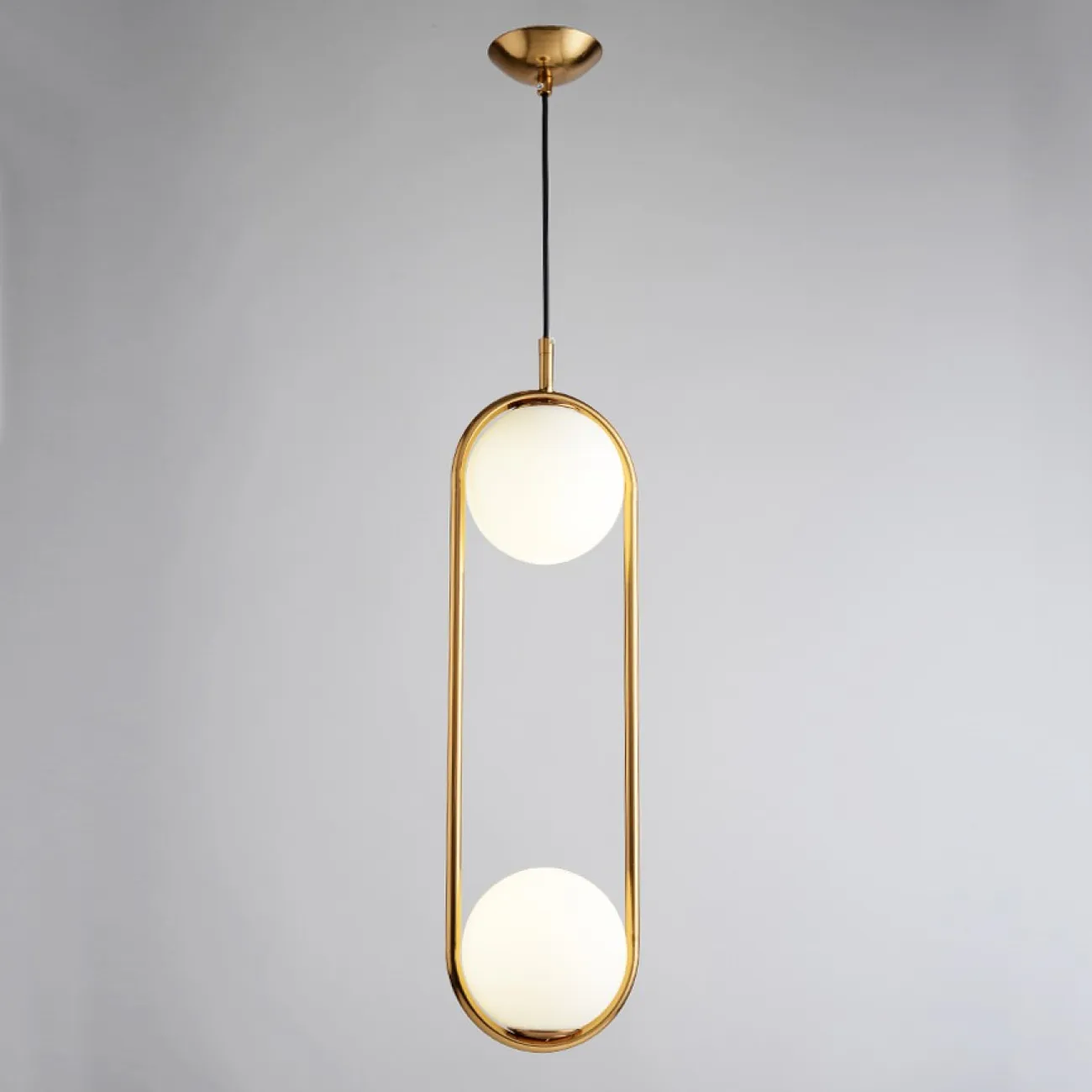 Подвесной светильник HOOP DUO Хром от ImperiumLoft Подвесной светильник HOOP DUO Хром от ImperiumLoft