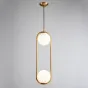 Подвесной светильник HOOP DUO Бронза от ImperiumLoft