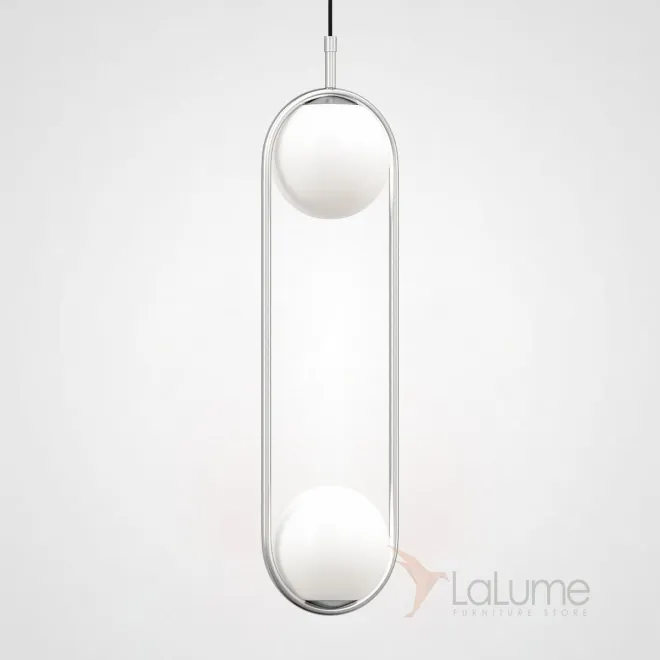 Подвесной светильник HOOP DUO Хром от ImperiumLoft Подвесной светильник HOOP DUO Хром от ImperiumLoft