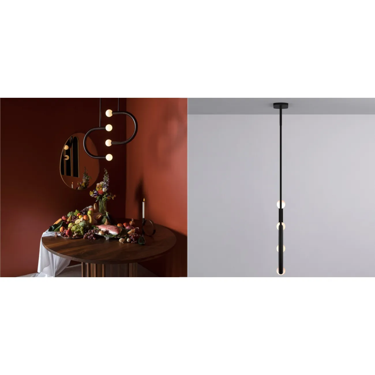 Подвесной светильник Bower Studios Double Pendant C Lights Подвесной светильник Bower Studios Double Pendant C Lights