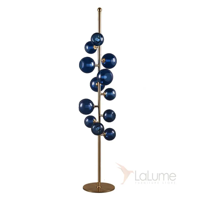 Торшер Last Night Damien Langlois-Meurinne синие плафоны