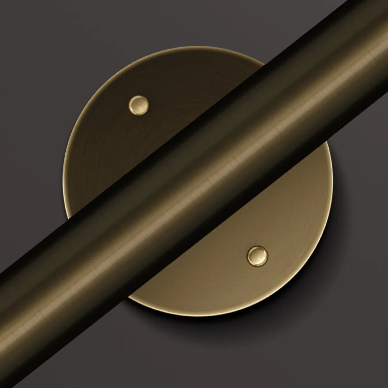 Настенный светильник ILIANA WALL A Brass Black от ImperiumLoft