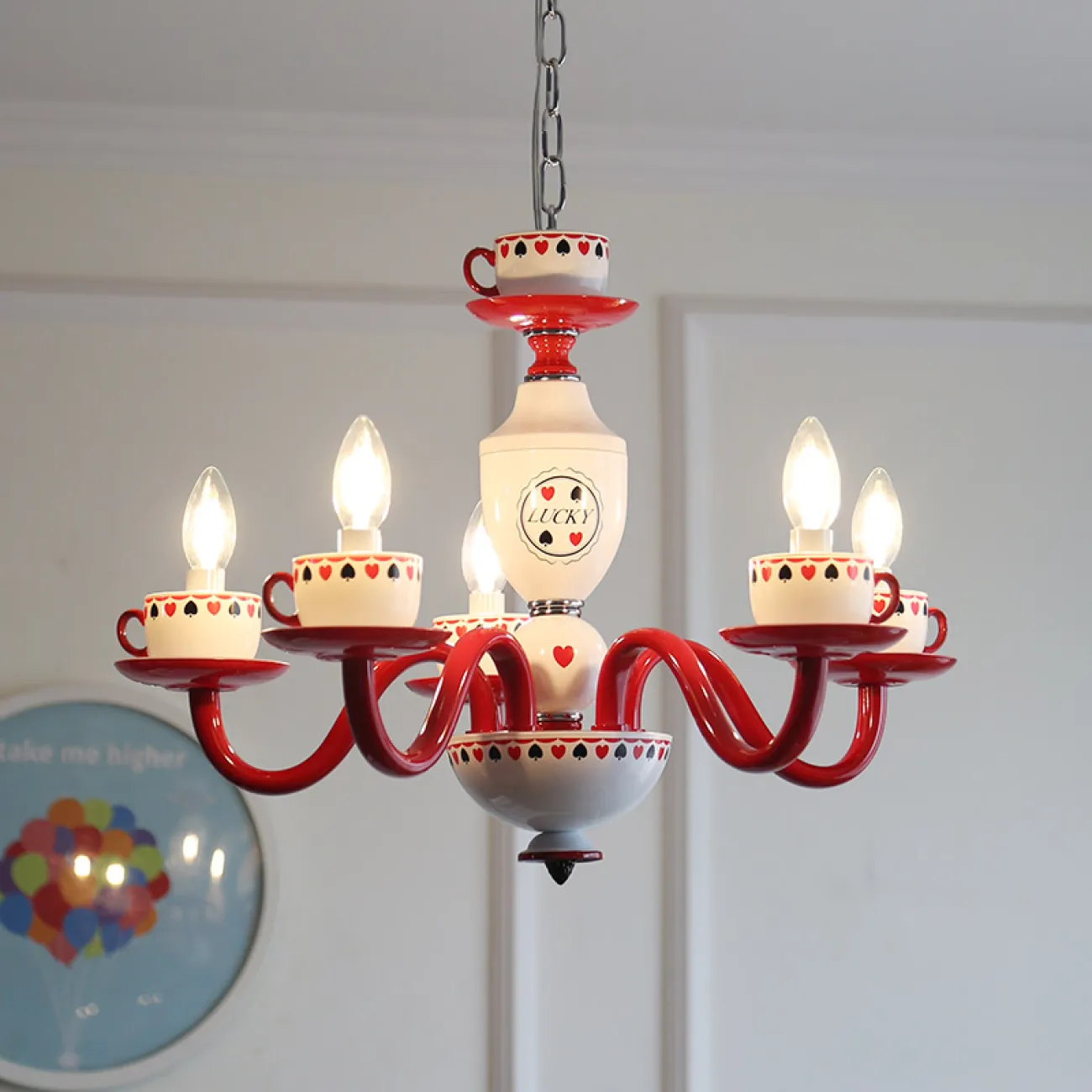 Люстра в современном стиле TEATIME 5 от ImperiumLoft